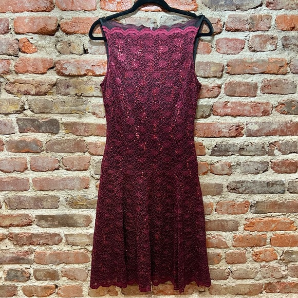 Gabby Skye Dresses & Skirts - Gabby Skye Red Sequin Cocktail Dress Size 6